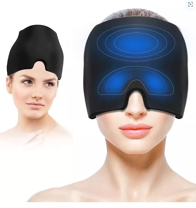 gorro migraña gel frio o caliente