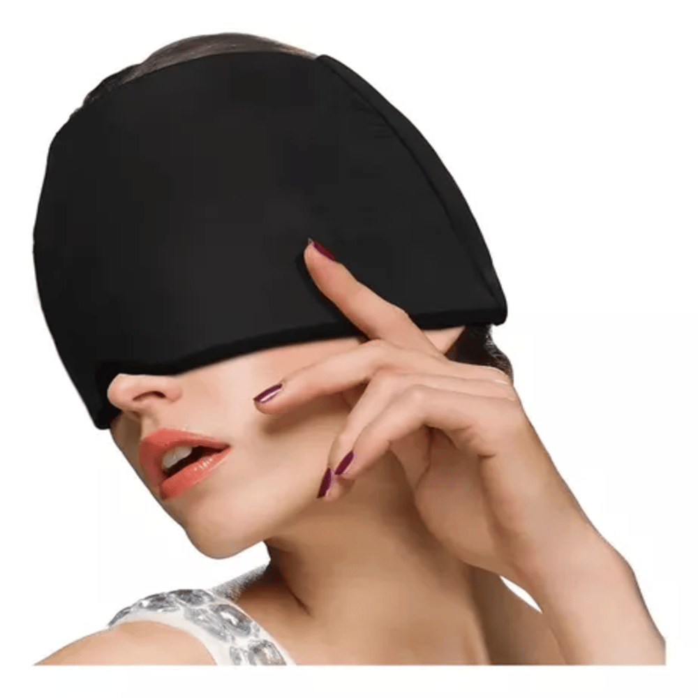 gorro migraña gel frio o caliente